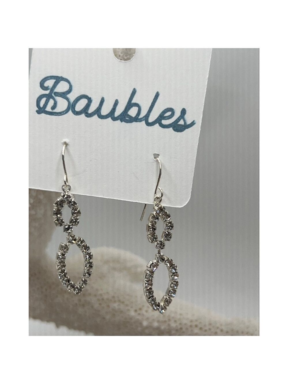 Baubles Dangle Earrings Austrian Crystals